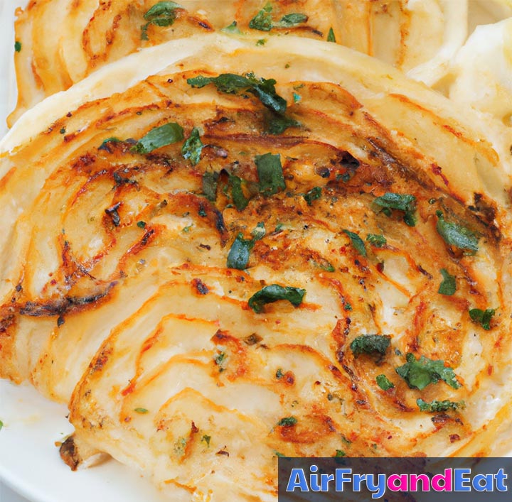 Air Fryer Cabbage Steaks Easy Recipe Airfryandeat