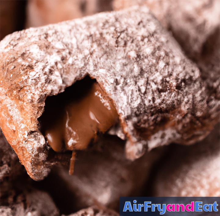 Air Fryer Chocolate Beignets