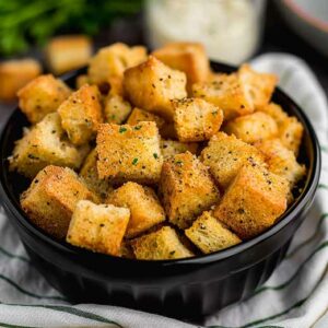 Air Fryer Croutons