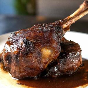 Air Fryer Lamb Shanks