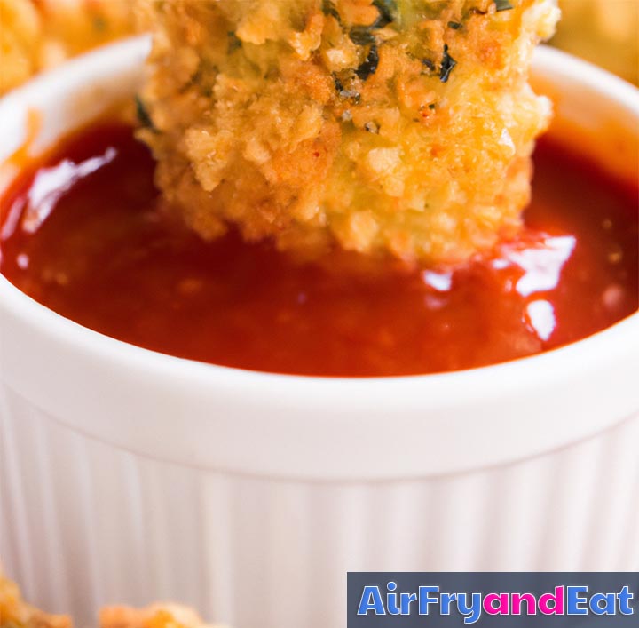 Air Fryer Parmesan Popcorn Chicken