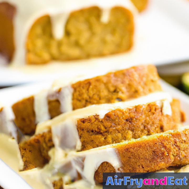 Air Fryer Pumpkin Banana Bread
