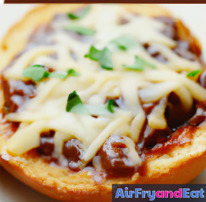 BBQ Chicken English Muffin Pizza