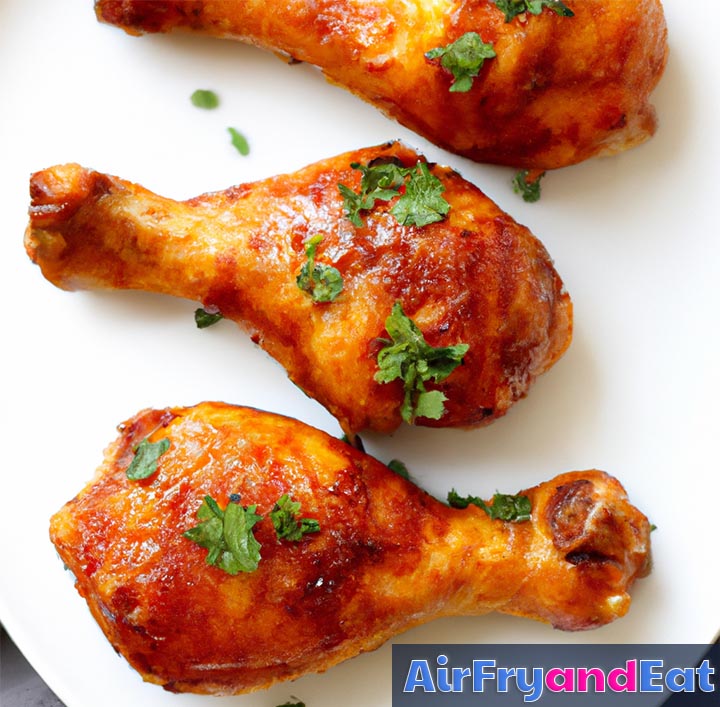Air Fryer Chicken Drumsticks Panko Easy & Crispy AirFryAndEat