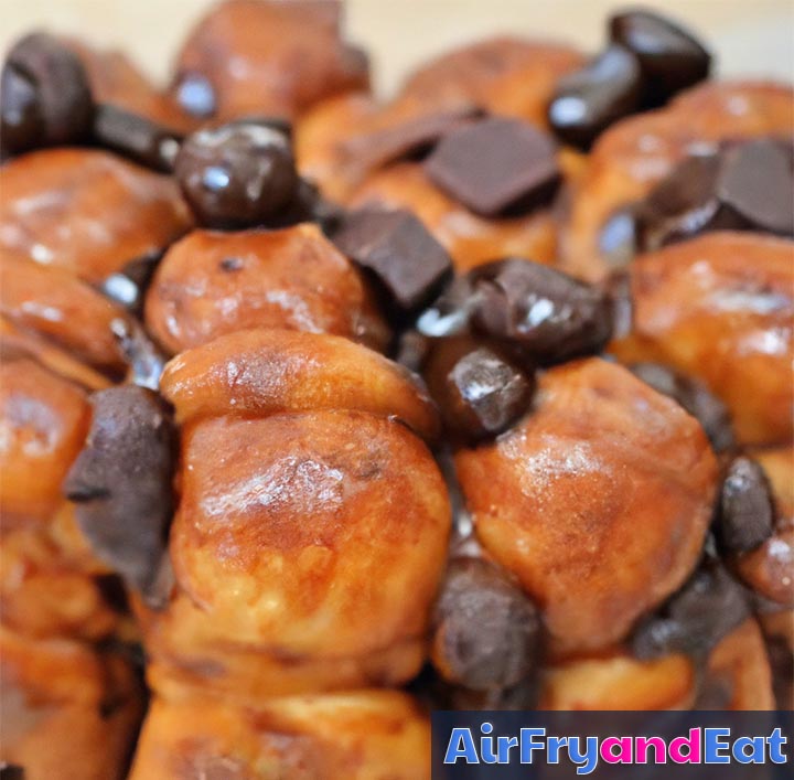 Air Fryer Monkey Bread Easy Recipe AirFryAndEat