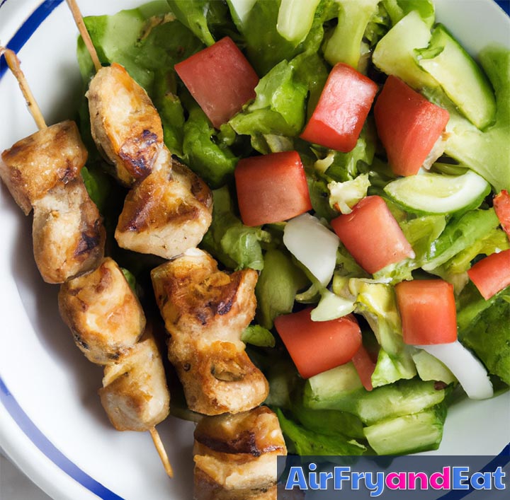 Greek Chicken Caesar Salad