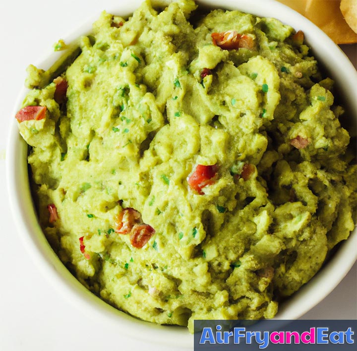 Guacamole for mini tacos