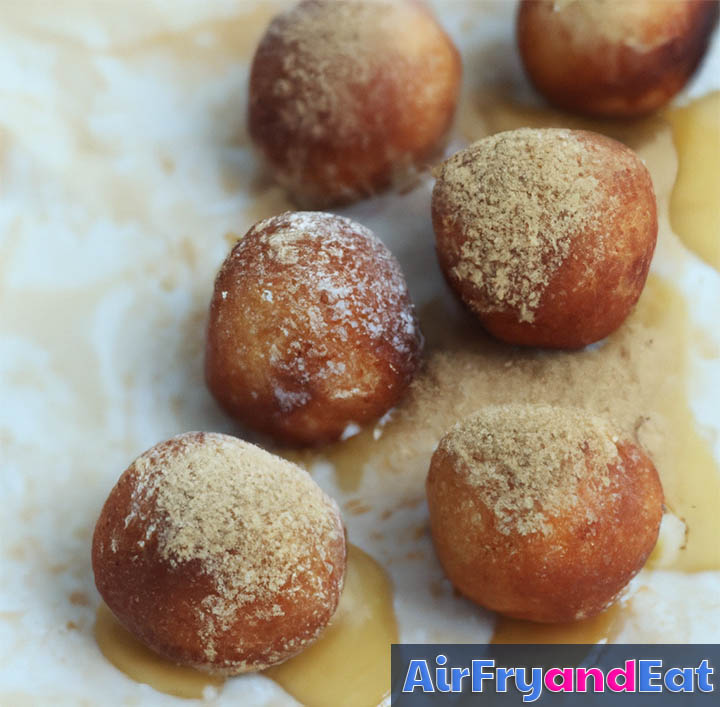 Maple Glazed Donut Holes