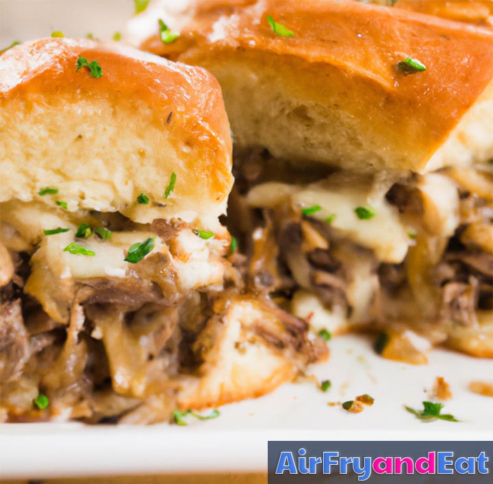 Philly Cheesesteak Sliders