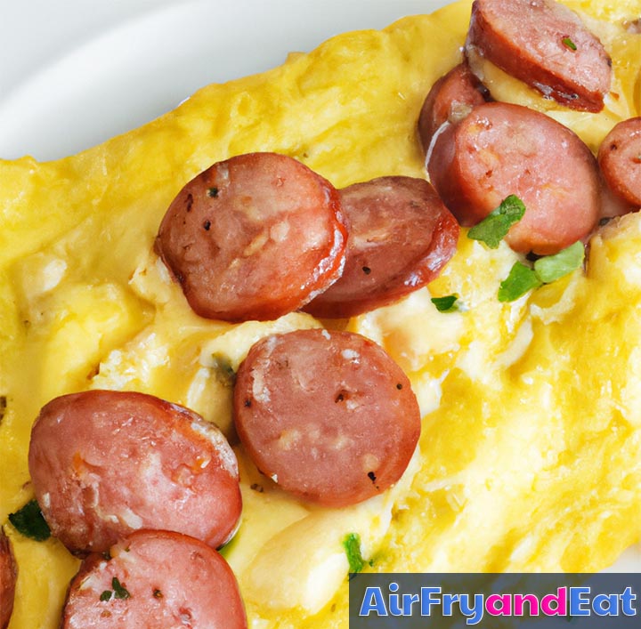 Sausage and Cheese Omelet