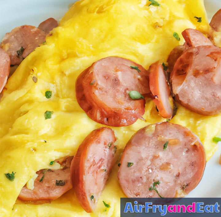 Scrambled Eggs with sausage