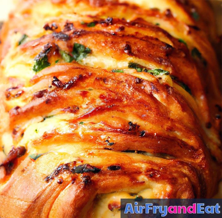 Sun-Dried Tomato and Basil Air Fryer Bread