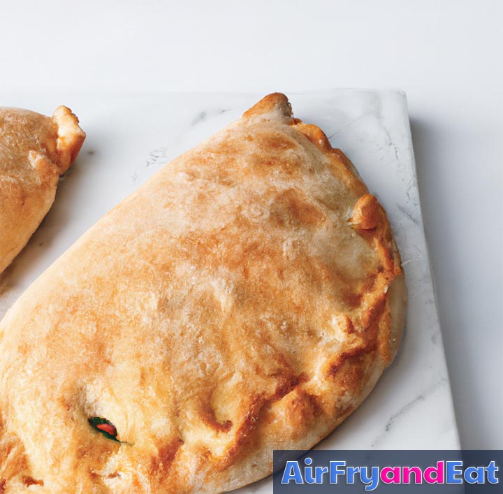 air fried calzones