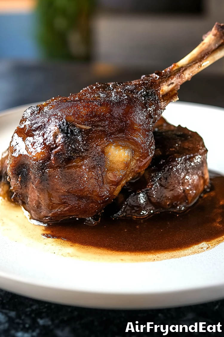 air fried lamb shanks
