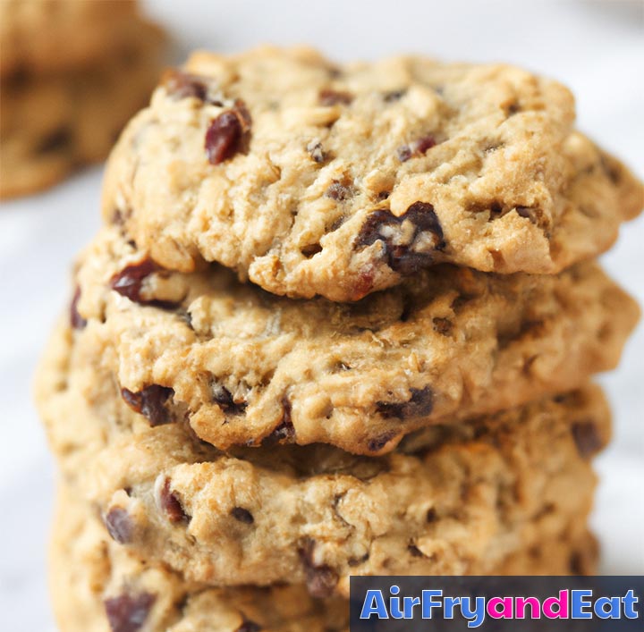 air fried oatmeal cookies