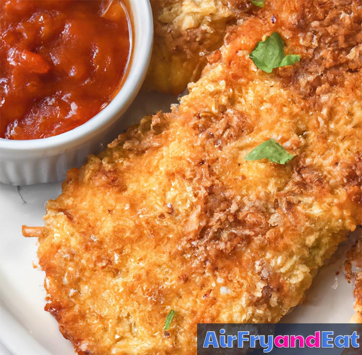 Air fryer panko chicken crispy delicious airfryandeat