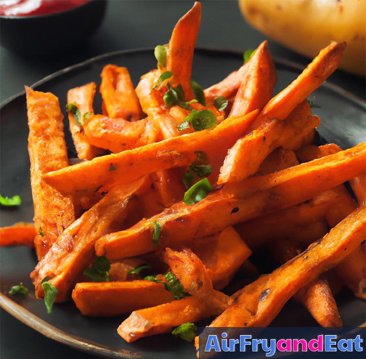 air fried pumpkin chips