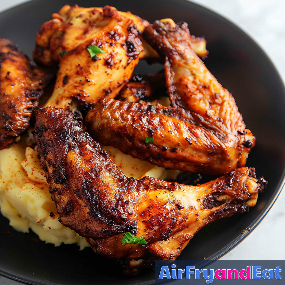 air fried turkey wings 