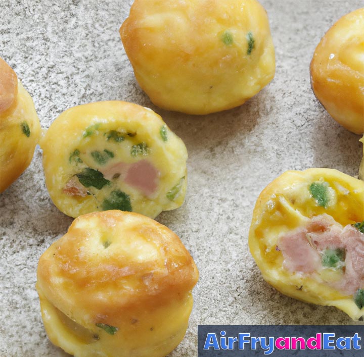 Air Fryer Egg Bites: Easy Recipe | AirFryAndEat