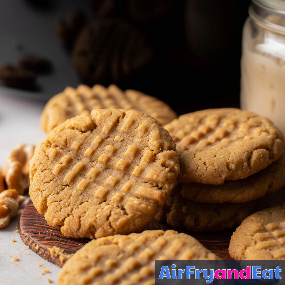air fry peanut butter cookies 