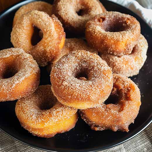 Air Fryer Apple Cider Donuts The BEST Version AirFryAndEat