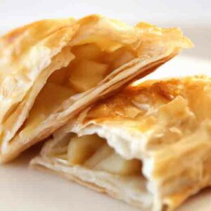 air fryer apple turnovers