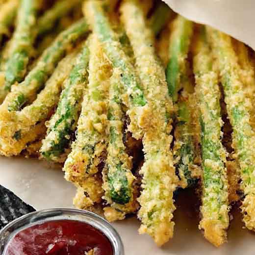 Air Fryer Asparagus Fries Easy Recipe + Tips AirFryAndEat