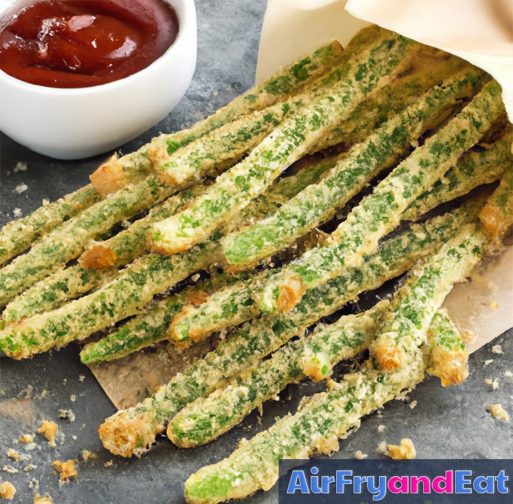 Air Fryer Asparagus Fries Easy Recipe + Tips AirFryAndEat