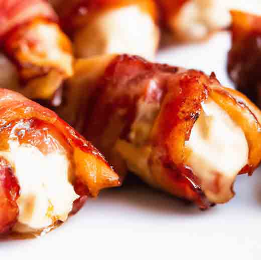 Air Fryer Bacon Wrapped Dates Easy Recipe AirFryAndEat