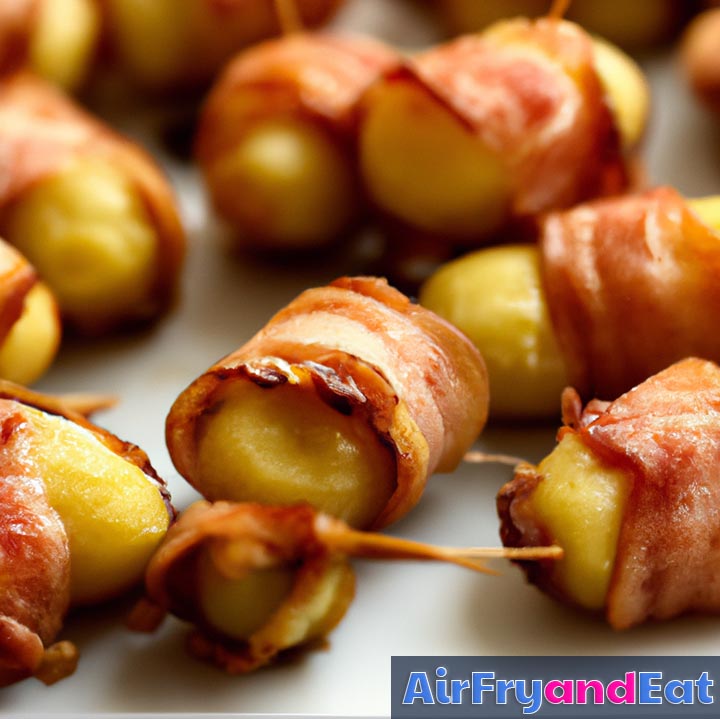 Air Fryer Bacon Wrapped Pineapple Tasty (+Tips) AirFryAndEat