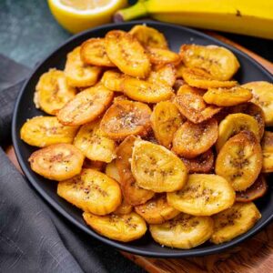 air fryer banana chips