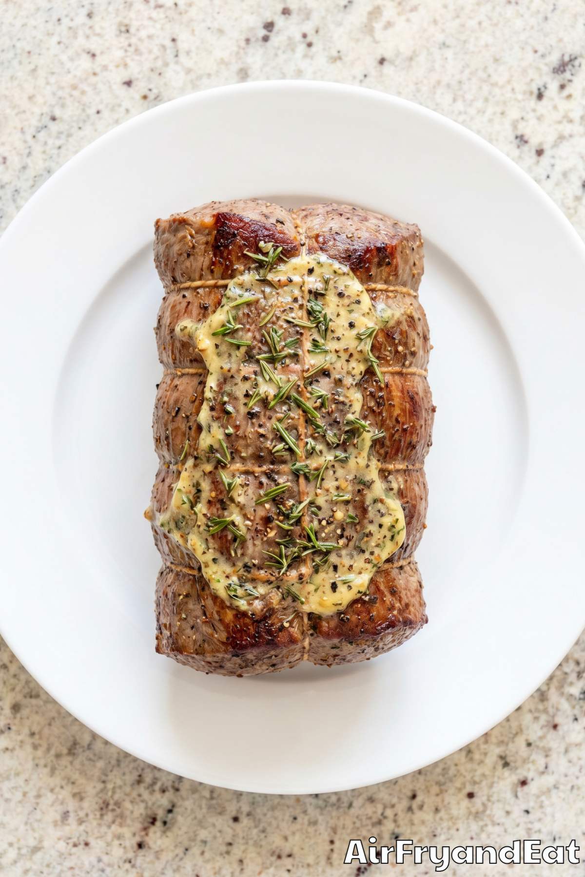Succulent air fryer beef tenderloin roast