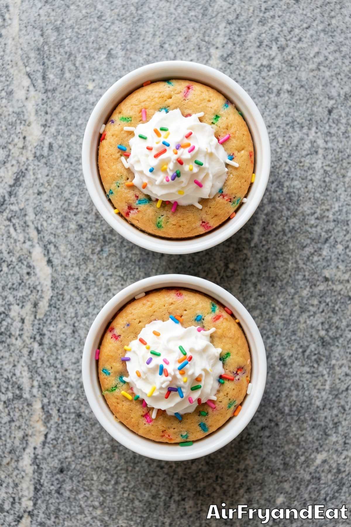 delicious homemade birthday cake mug cake
