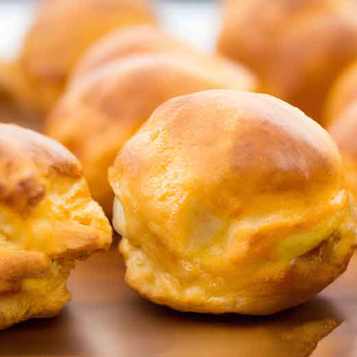 Air Fryer Biscuit Bombs Easy Recipe AirFryAndEat