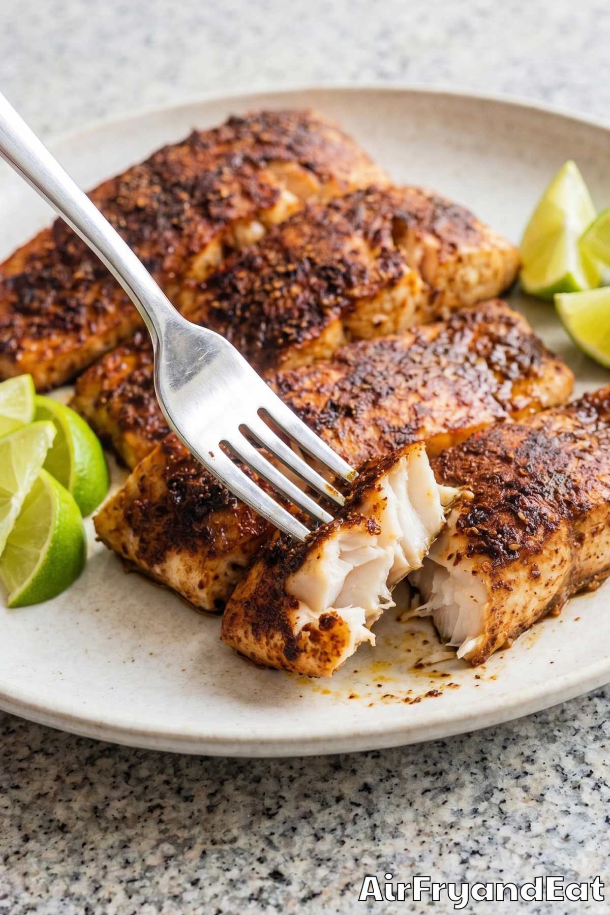 easy air fryer blackened mahi mahi fillet