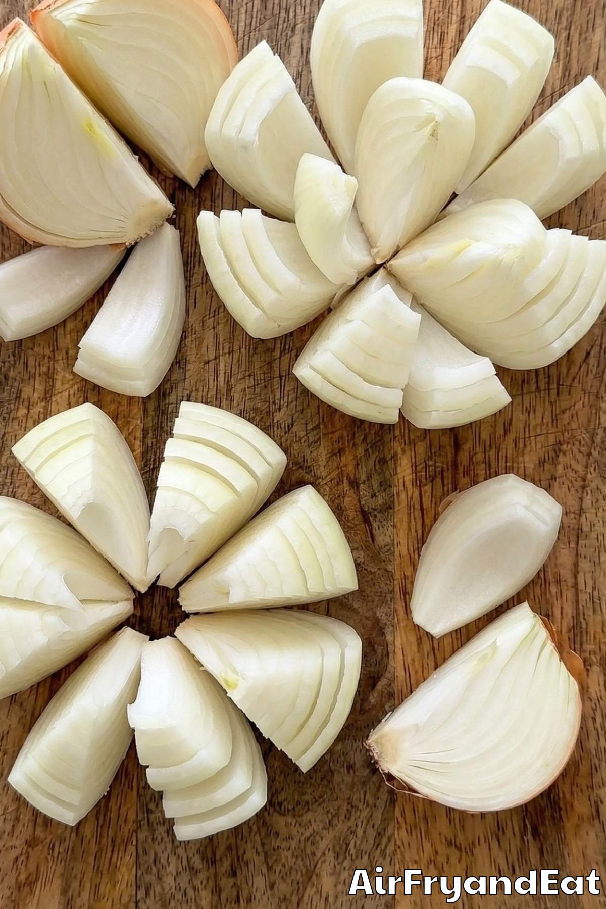 Air Fryer Blooming Onion Bites Step 1