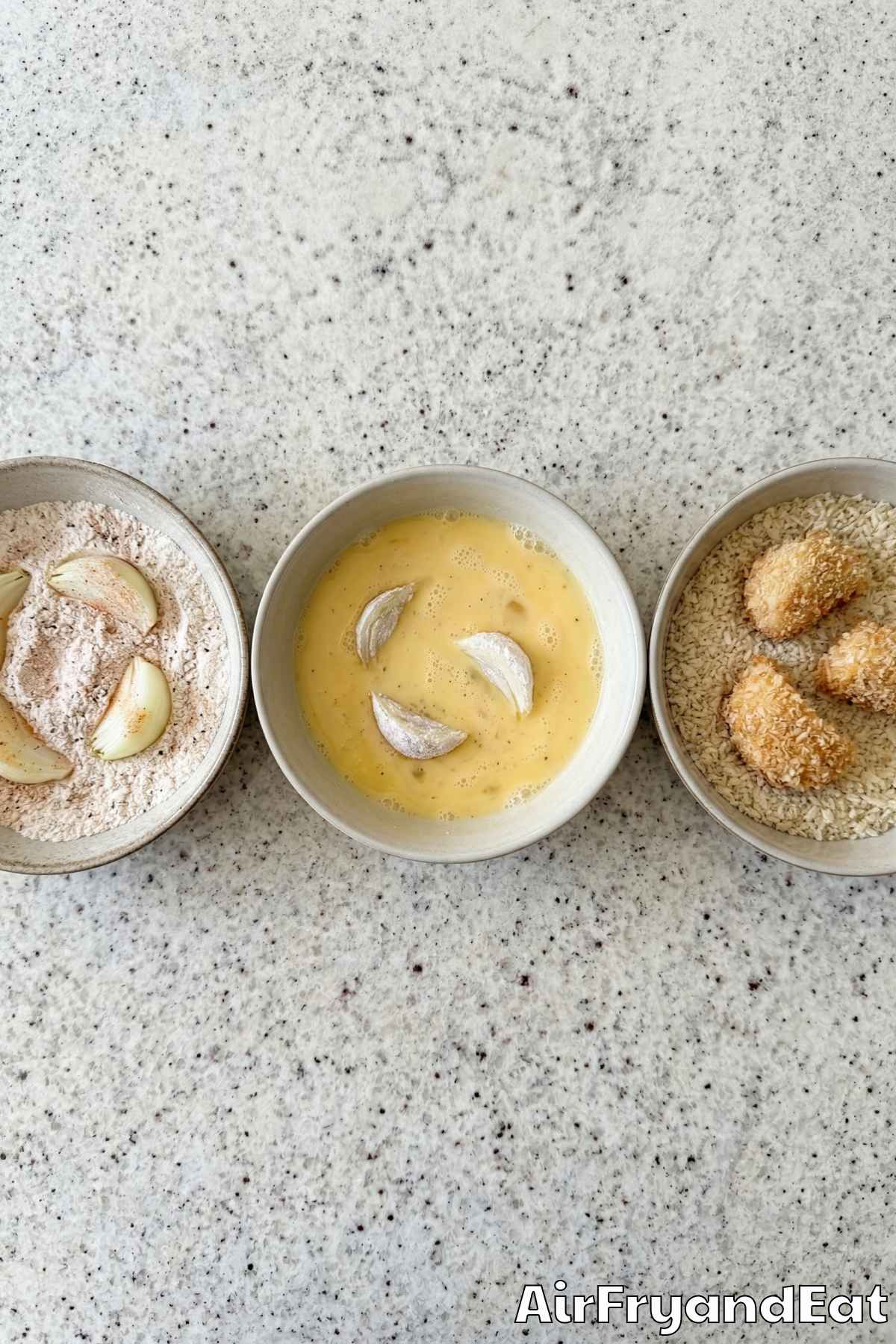 Air Fryer Blooming Onion Bites Step 3