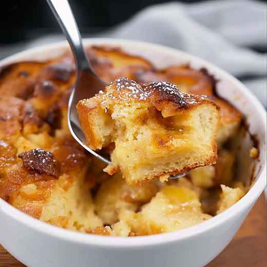 Air fryer shop bread pudding