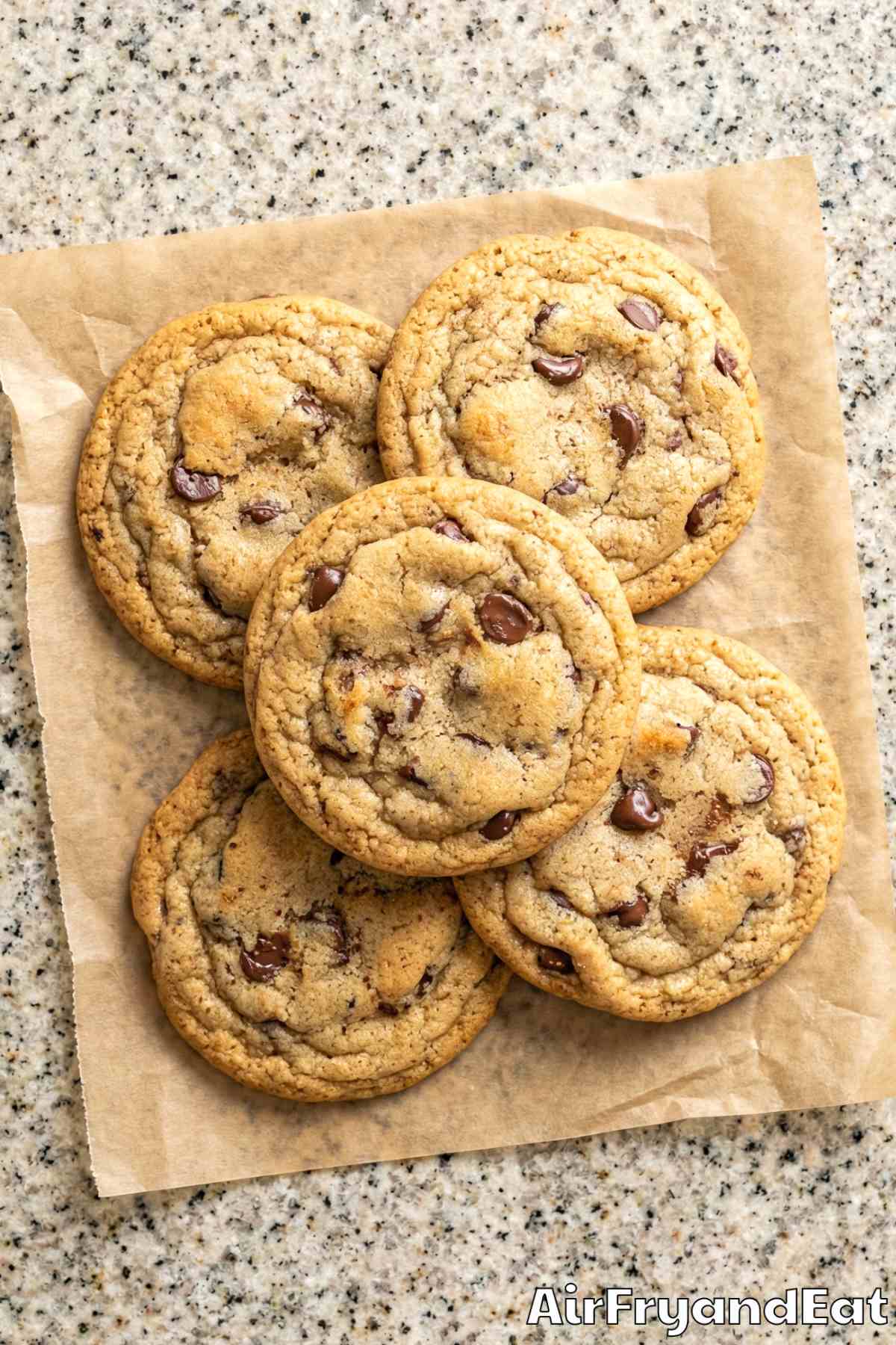 Decadent brown butter chocolate chip cookies