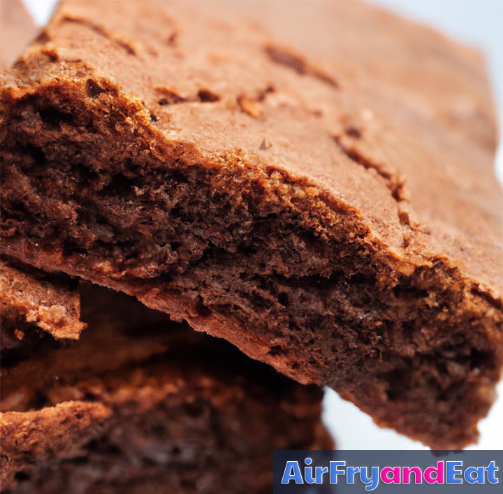 air fryer brownies