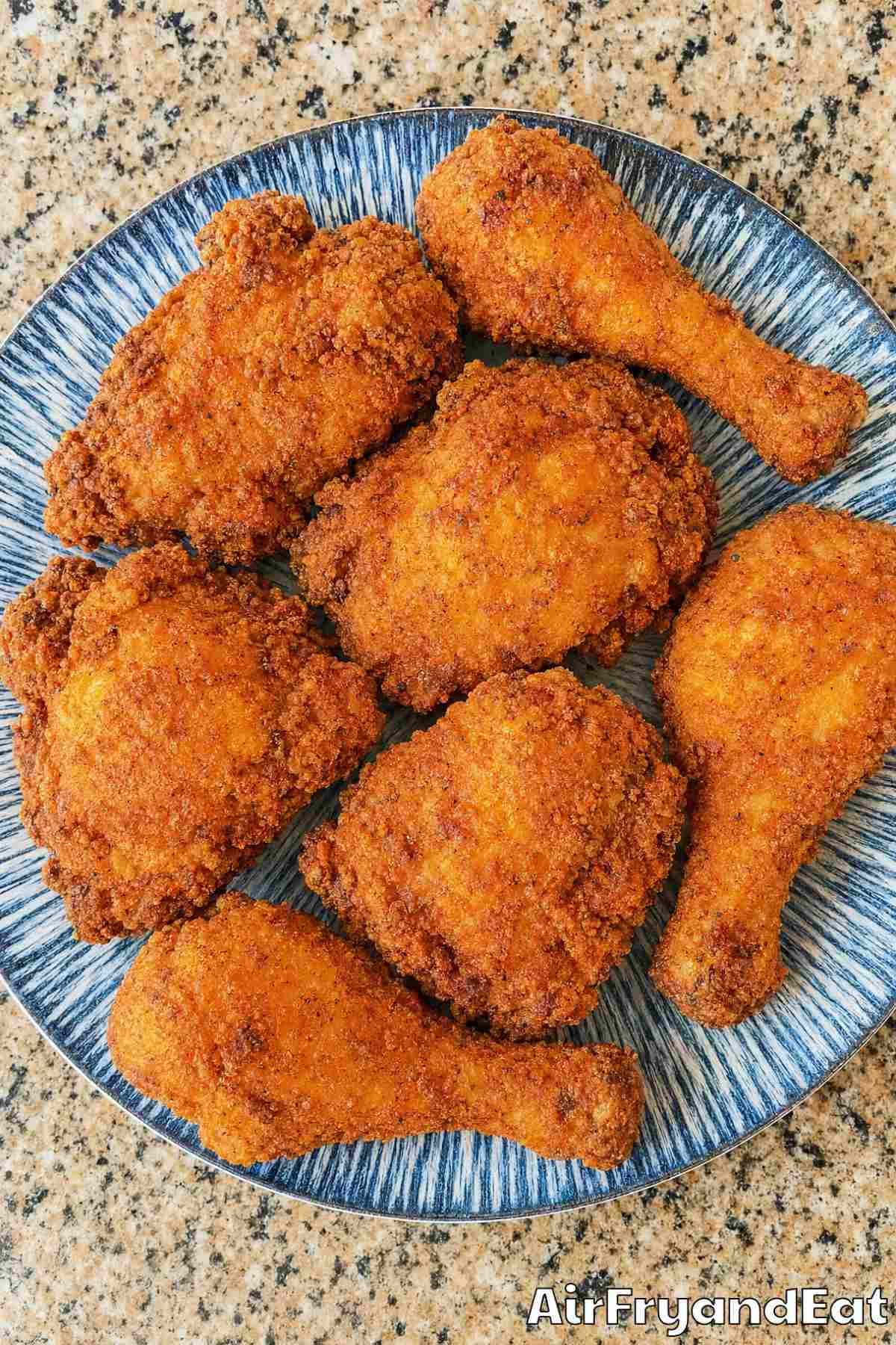 Irresistible air fryer buttermilk fried chicken