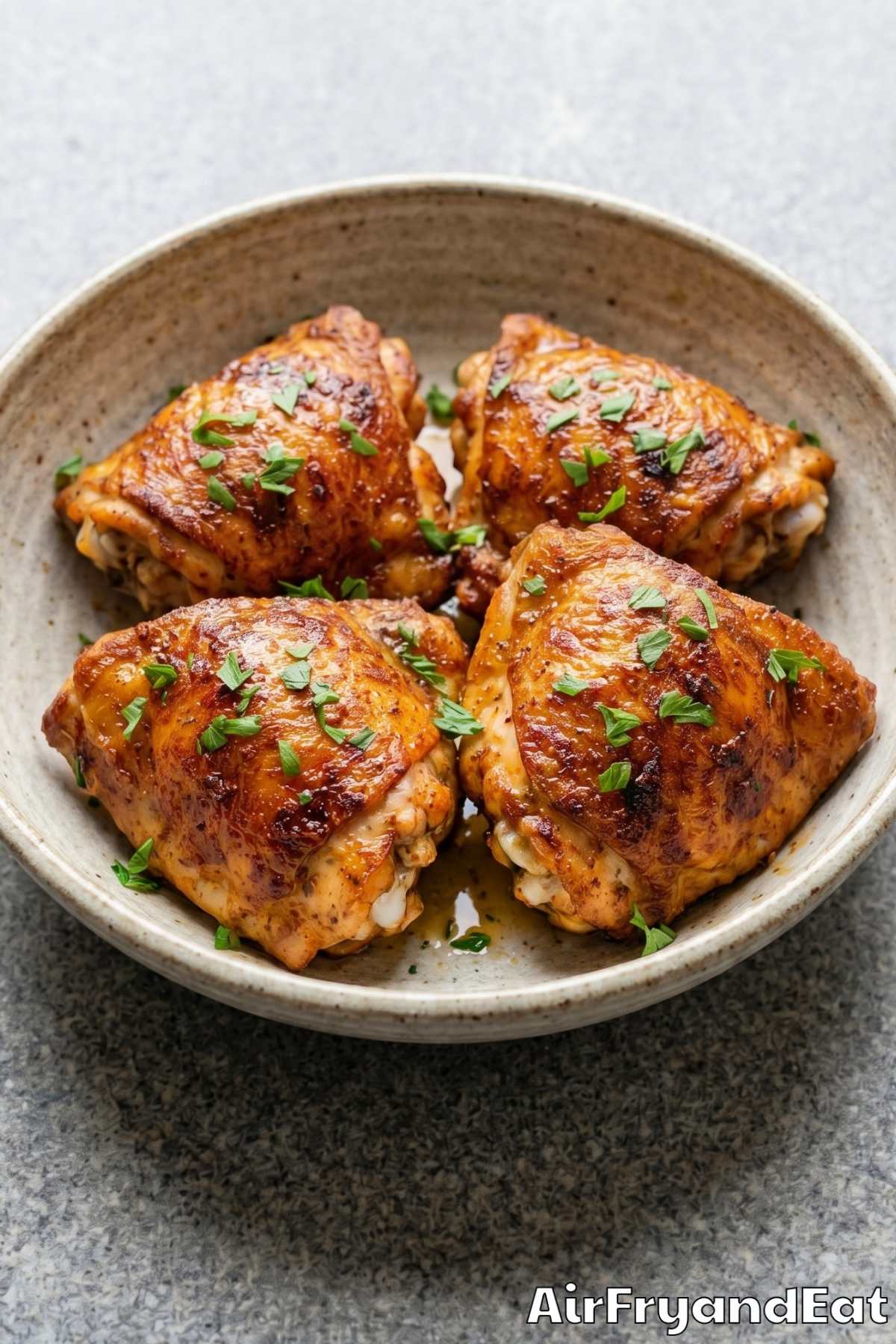 Easy air fryer Cajun chicken dinner