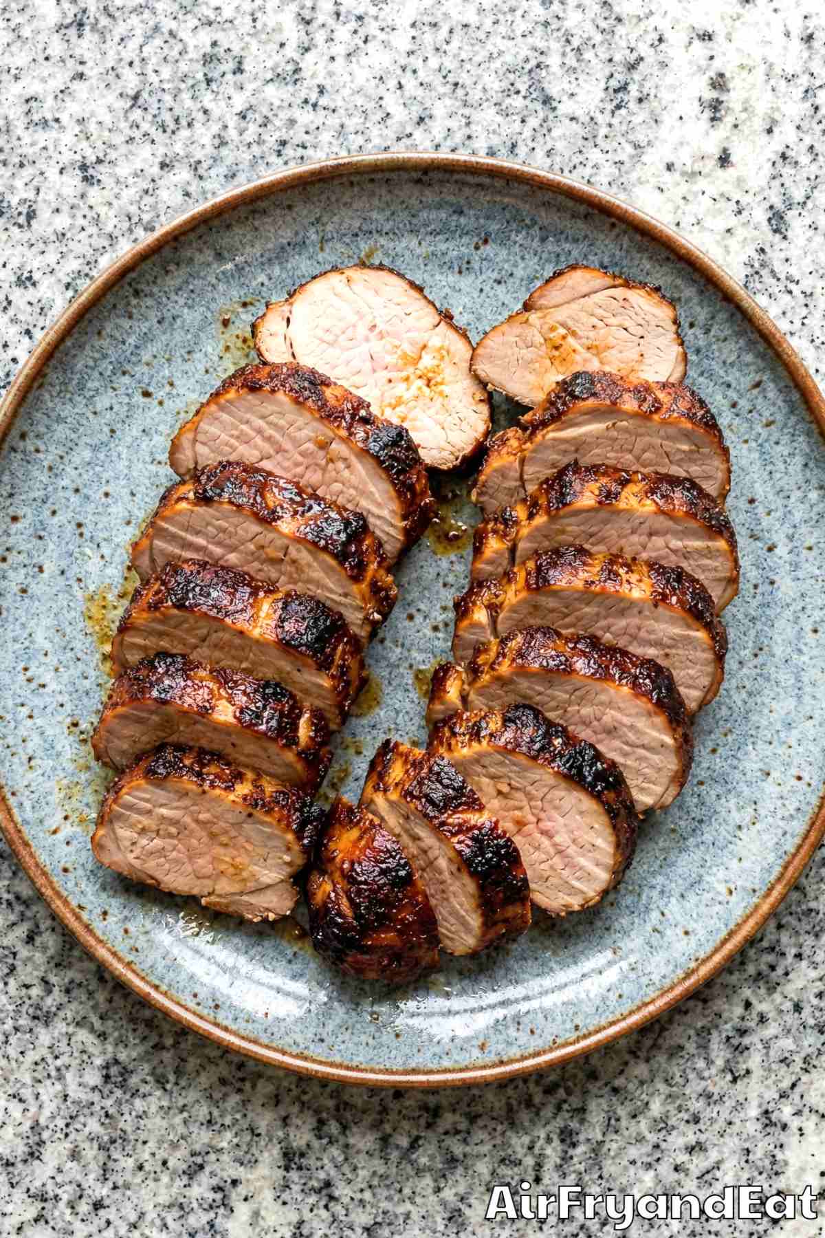 Mouthwatering air fryer pork tenderloin