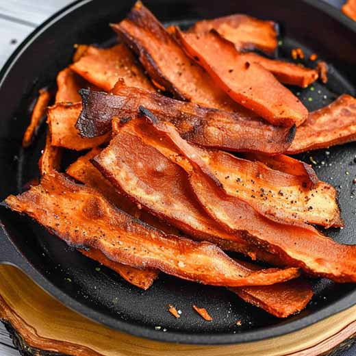 Air Fryer Carrot Bacon