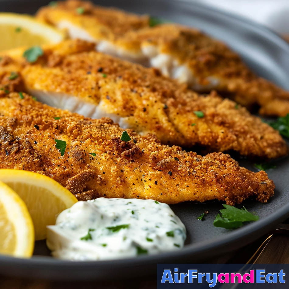 Air Fryer Southern Fried Catfish The BEST Recipe