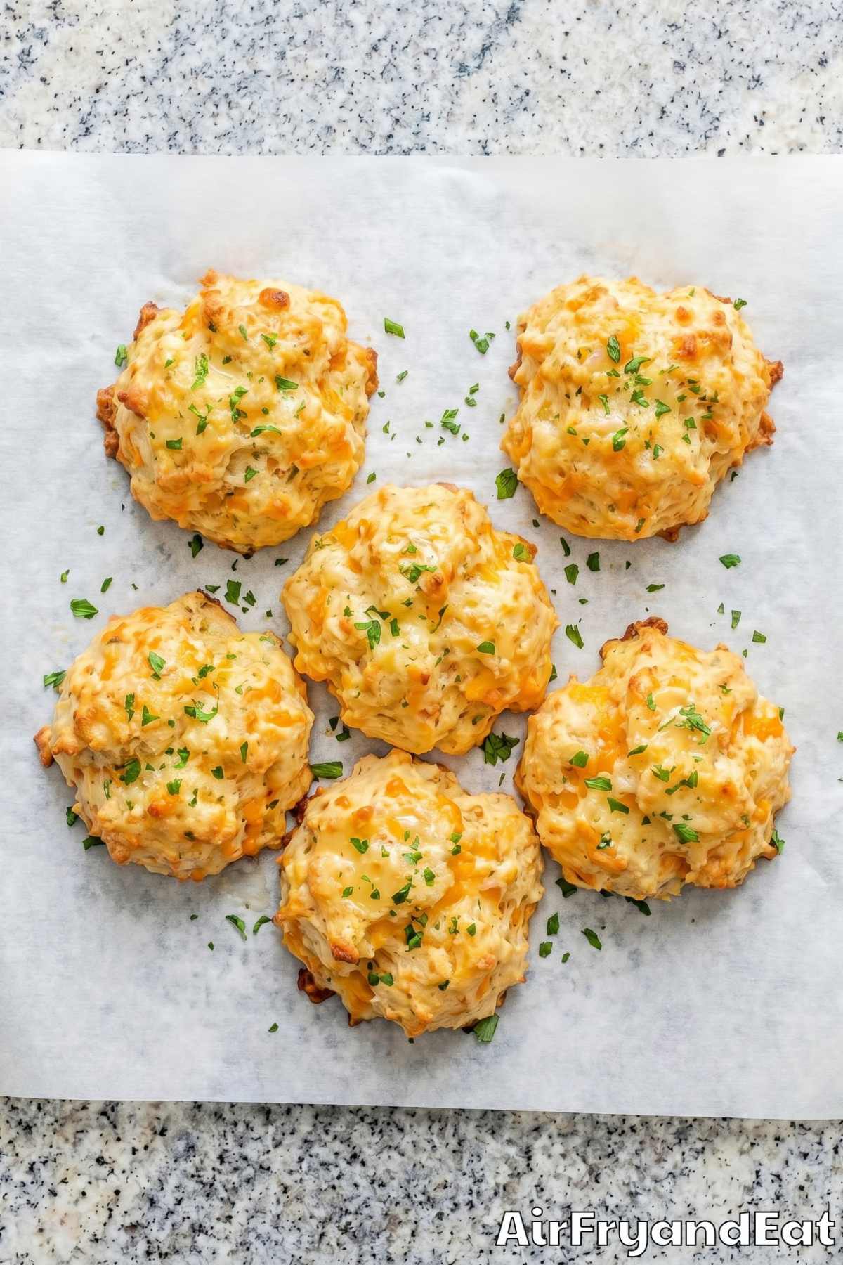 Easy air fryer cheddar bay biscuits