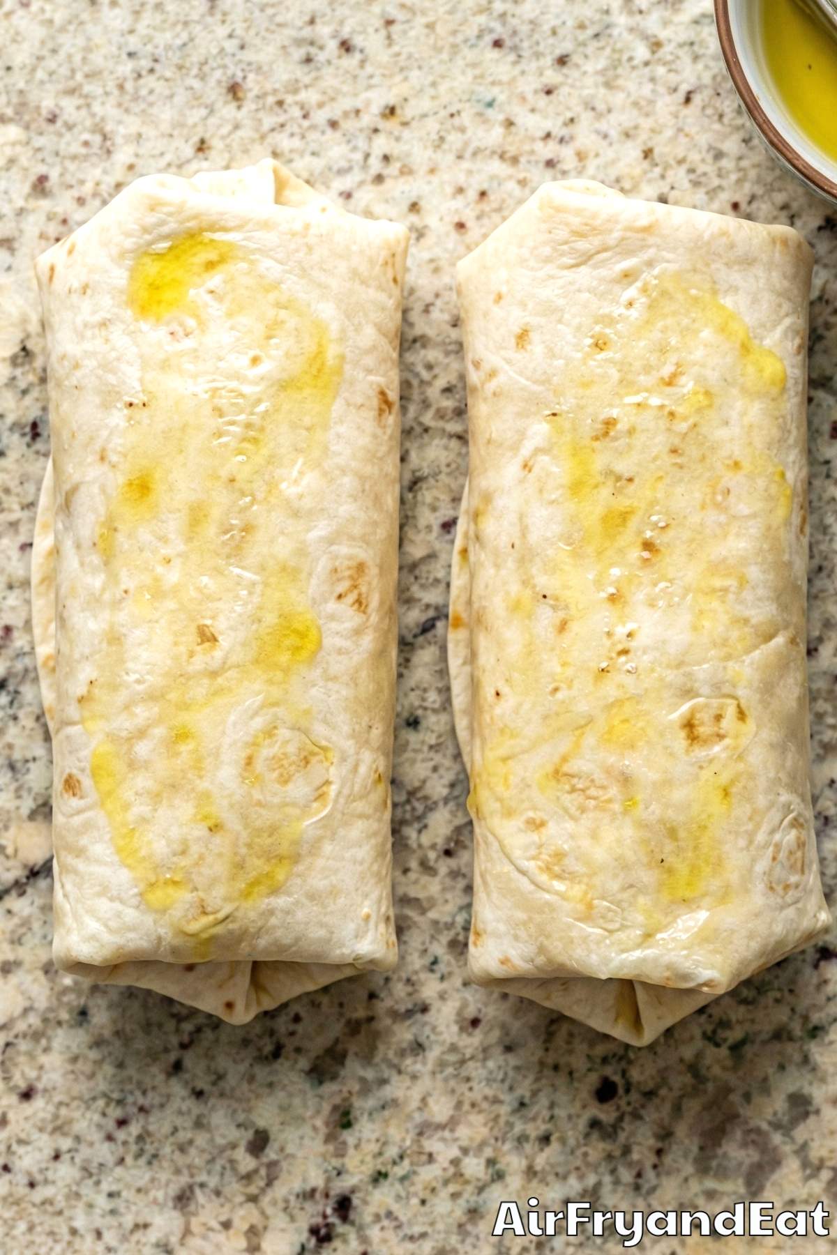 Air Fryer Chicken Bacon Ranch Wraps Step 4