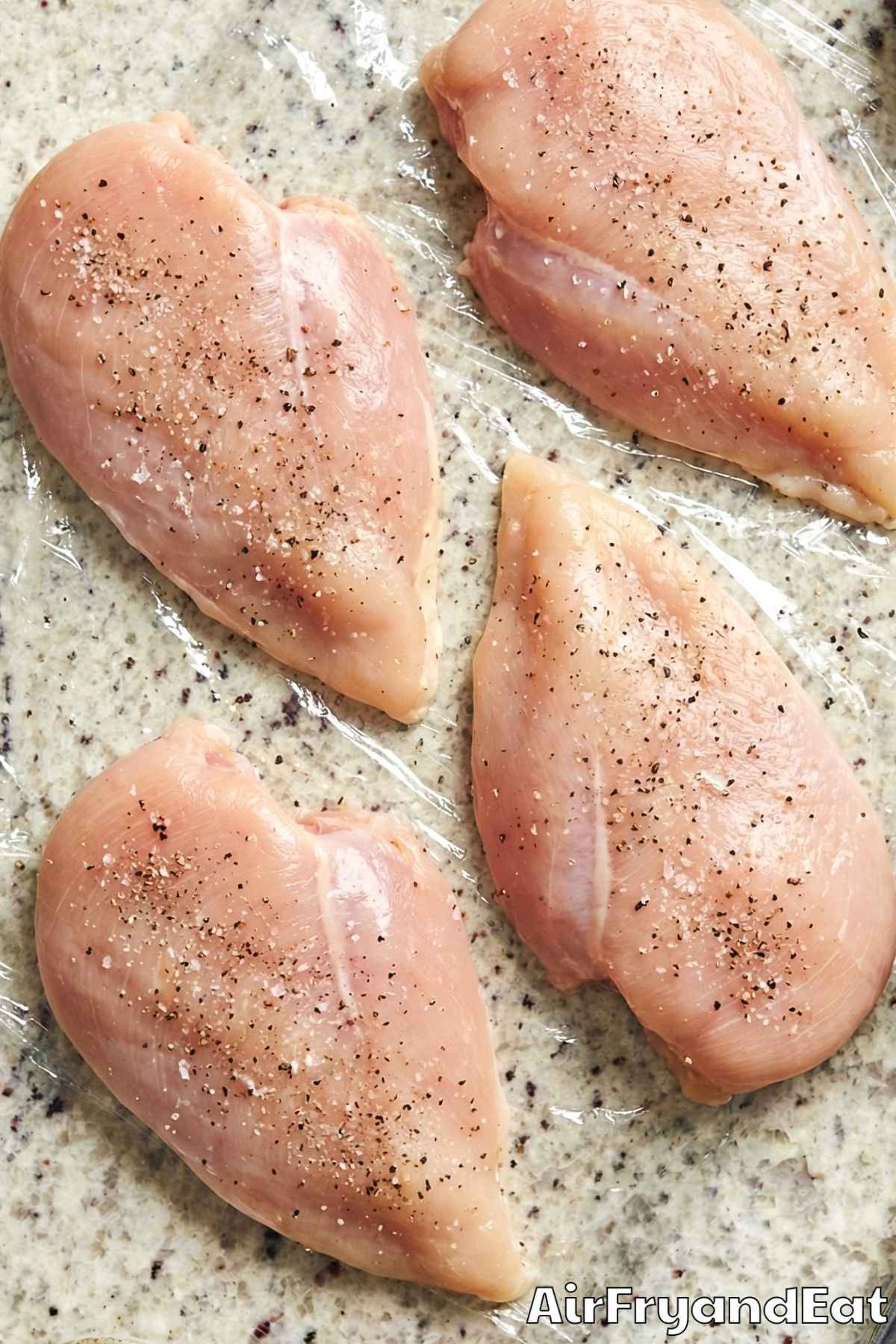 Air Fryer Chicken Cordon Bleu Step 1
