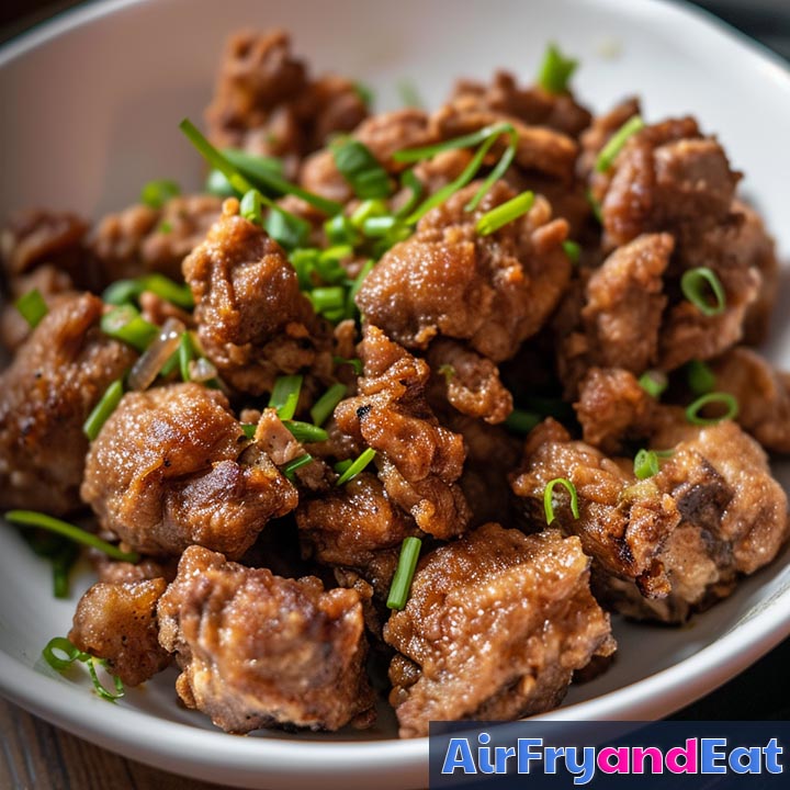 Air Fryer Chicken Gizzards The Best Recipe AirFryAndEat