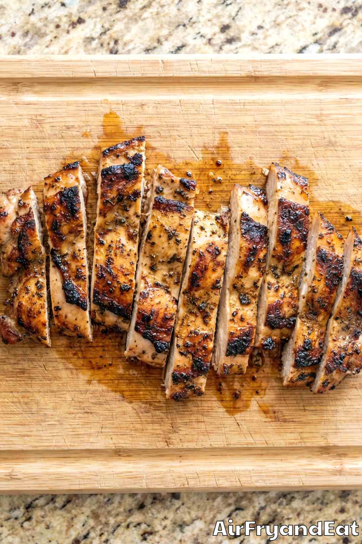 Air Fryer Chicken Gyro Bowl Step 4